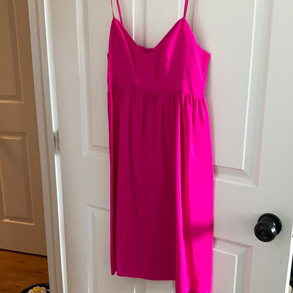 Amanda Uprichard Hot Pink Mini Dress
